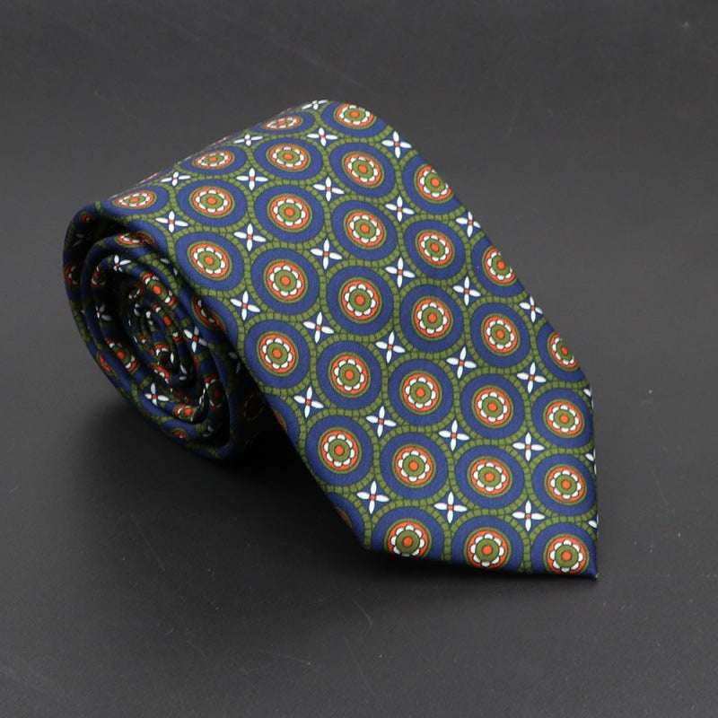Super Soft Bohemian Silk Ties Men's Fashion Necktie | Orazek UK Ltd