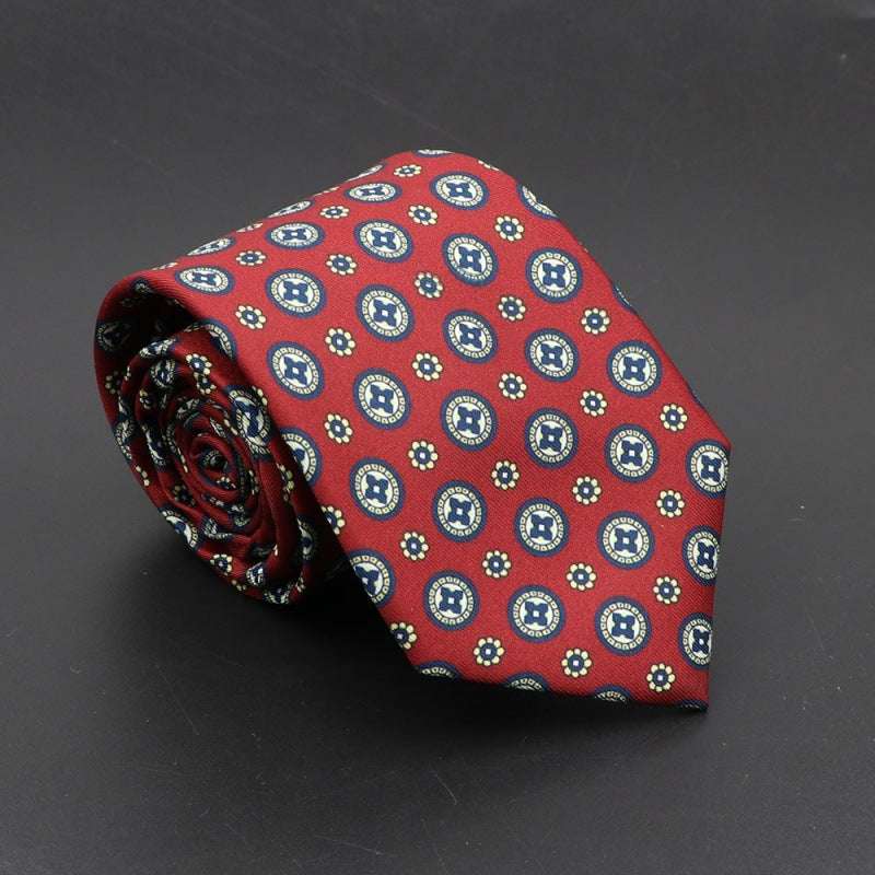 Super Soft Bohemian Silk Ties Men's Fashion Necktie | Orazek UK Ltd