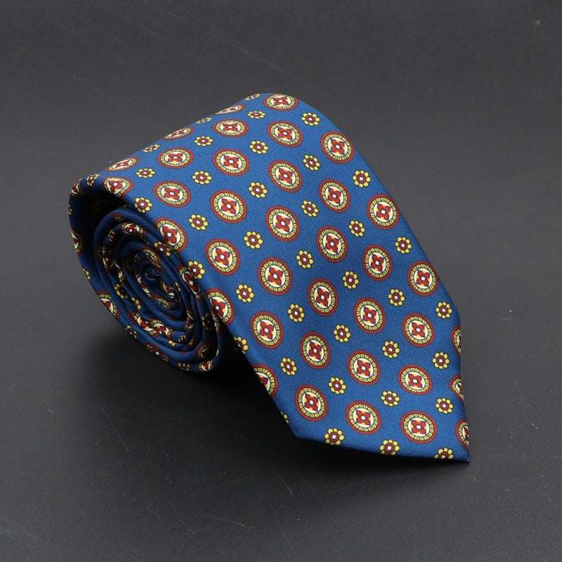 Super Soft Bohemian Silk Ties Men's Fashion Necktie | Orazek UK Ltd