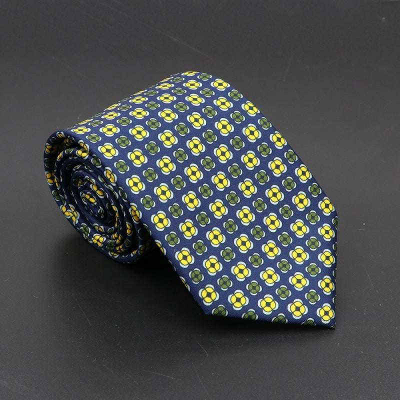 Super Soft Bohemian Silk Ties Men's Fashion Necktie | Orazek UK Ltd