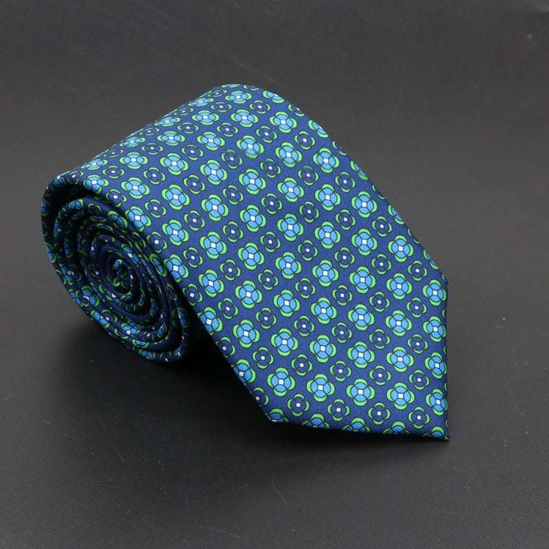 Super Soft Bohemian Silk Ties Men's Fashion Necktie | Orazek UK Ltd