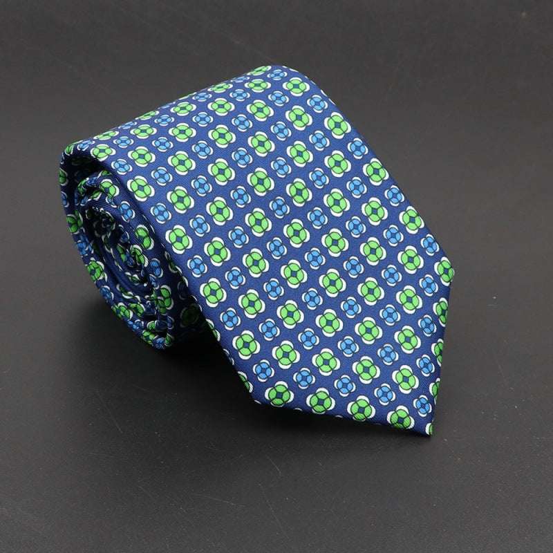 Super Soft Bohemian Silk Ties Men's Fashion Necktie | Orazek UK Ltd