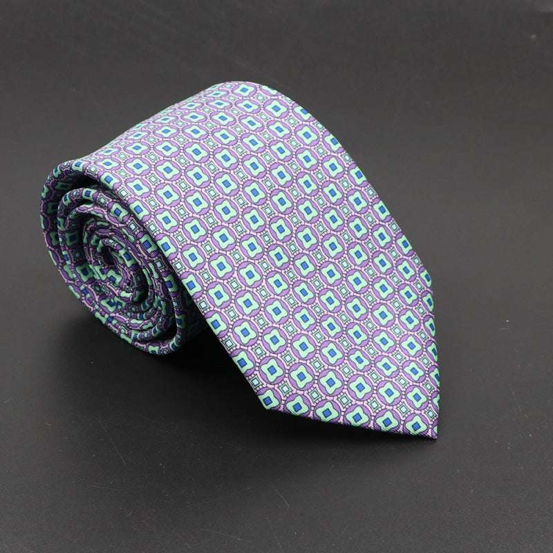 Super Soft Bohemian Silk Ties Men's Fashion Necktie | Orazek UK Ltd