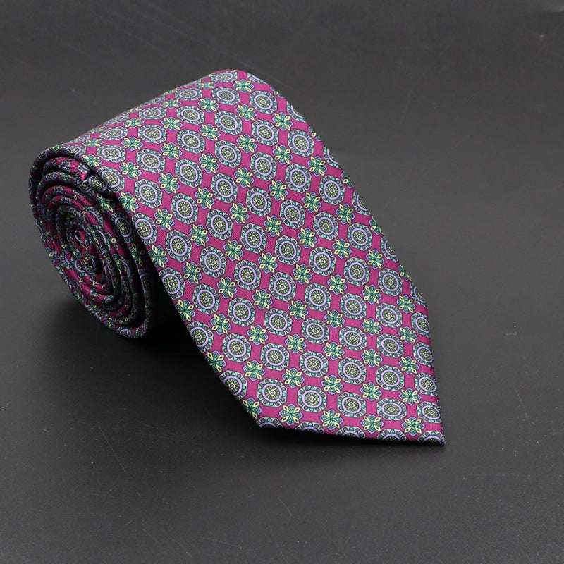Super Soft Bohemian Silk Ties Men's Fashion Necktie | Orazek UK Ltd
