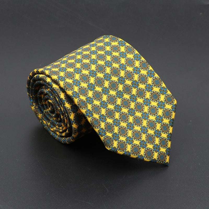 Super Soft Bohemian Silk Ties Men's Fashion Necktie | Orazek UK Ltd