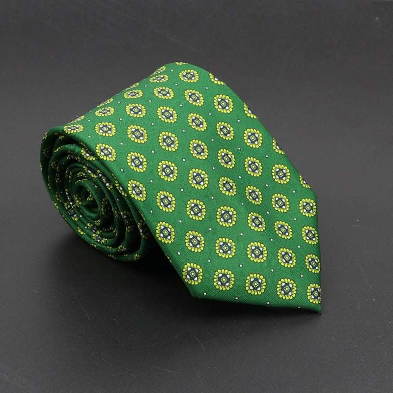 Super Soft Bohemian Silk Ties Men's Fashion Necktie | Orazek UK Ltd