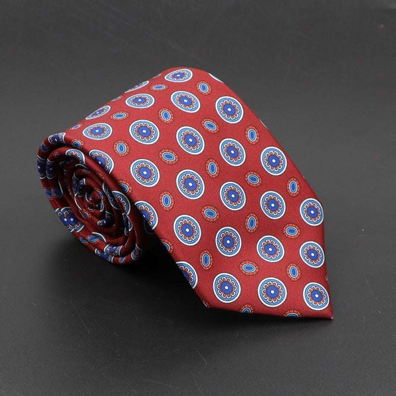 Super Soft Bohemian Silk Ties Men's Fashion Necktie | Orazek UK Ltd