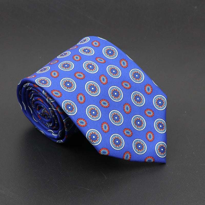 Super Soft Bohemian Silk Ties Men's Fashion Necktie | Orazek UK Ltd