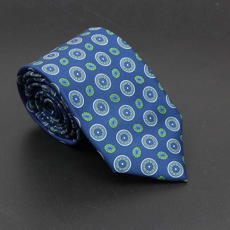 Super Soft Bohemian Silk Ties Men's Fashion Necktie | Orazek UK Ltd