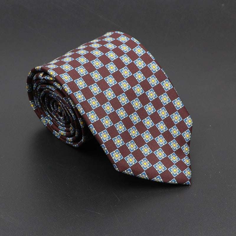 Super Soft Bohemian Silk Ties Men's Fashion Necktie | Orazek UK Ltd