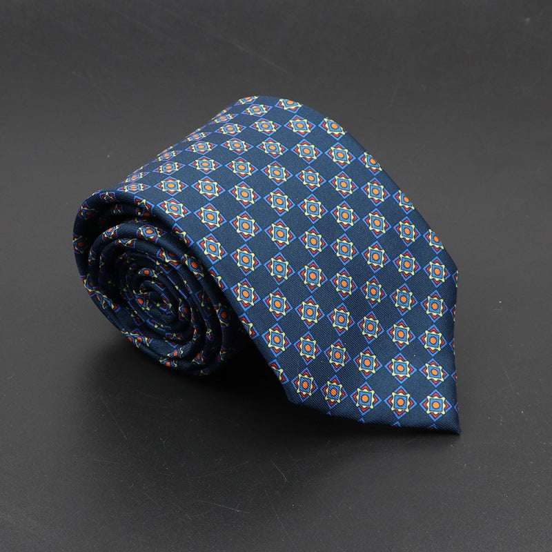 Super Soft Bohemian Silk Ties Men's Fashion Necktie | Orazek UK Ltd