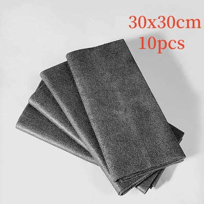 Thickened Magic Cleaning Cloth Microfiber Surface Instant Polishing Household Cleaning Cloth For Glass Windows Mirrors Car Kitchen Gadgets | Orazek UK Ltd