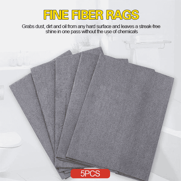 Thickened Magic Cleaning Cloth Microfiber Surface Instant Polishing Household Cleaning Cloth For Glass Windows Mirrors Car Kitchen Gadgets | Orazek UK Ltd