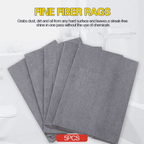 Thickened Magic Cleaning Cloth Microfiber Surface Instant Polishing Household Cleaning Cloth For Glass Windows Mirrors Car Kitchen Gadgets | Orazek UK Ltd