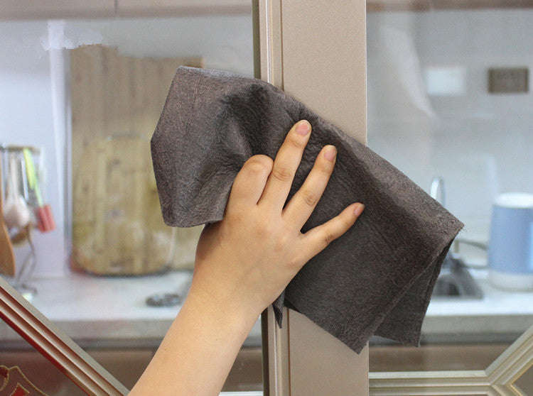 Thickened Magic Cleaning Cloth Microfiber Surface Instant Polishing Household Cleaning Cloth For Glass Windows Mirrors Car Kitchen Gadgets | Orazek UK Ltd