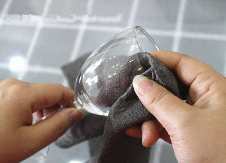 Thickened Magic Cleaning Cloth Microfiber Surface Instant Polishing Household Cleaning Cloth For Glass Windows Mirrors Car Kitchen Gadgets | Orazek UK Ltd