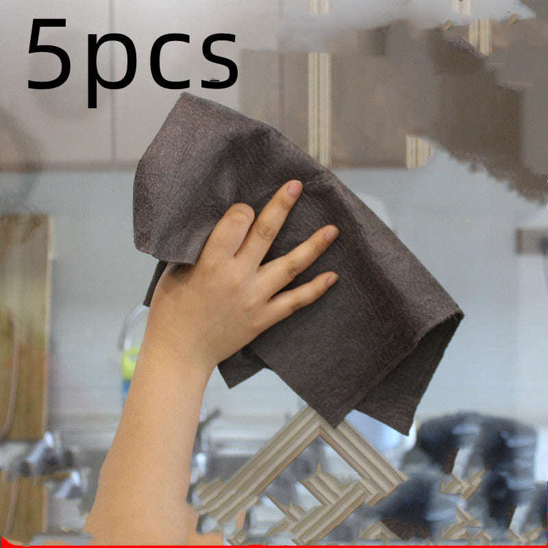 Thickened Magic Cleaning Cloth Microfiber Surface Instant Polishing Household Cleaning Cloth For Glass Windows Mirrors Car Kitchen Gadgets Orazek UK Ltd