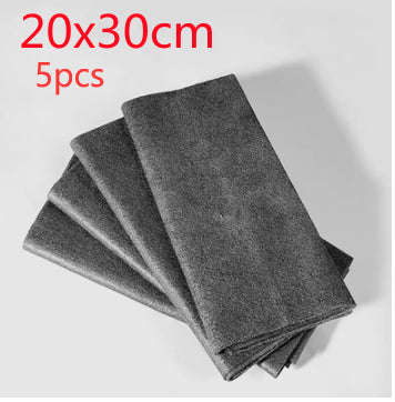 Thickened Magic Cleaning Cloth Microfiber Surface Instant Polishing Household Cleaning Cloth For Glass Windows Mirrors Car Kitchen Gadgets Orazek UK Ltd