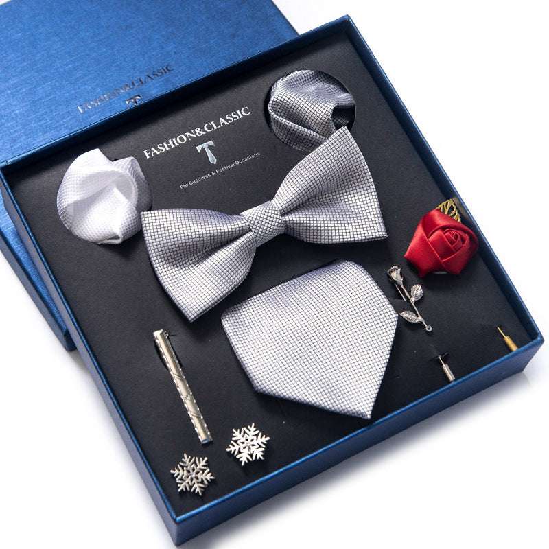 Tie 8-piece Set Formal Suit Men | Orazek UK Ltd