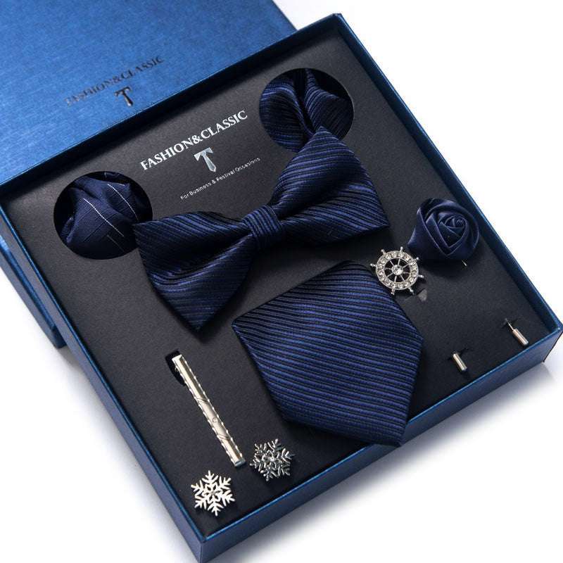 Tie 8-piece Set Formal Suit Men | Orazek UK Ltd