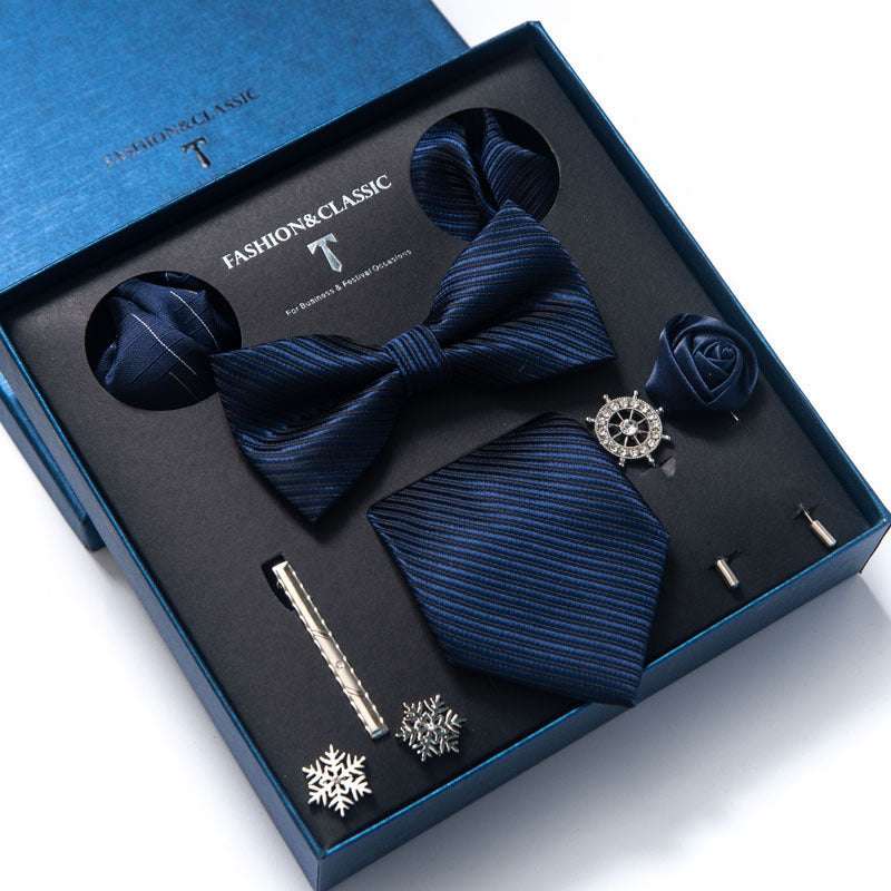 Tie 8-piece Set Formal Suit Men | Orazek UK Ltd