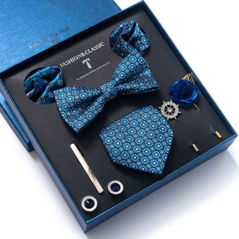 Tie 8-piece Set Formal Suit Men | Orazek UK Ltd