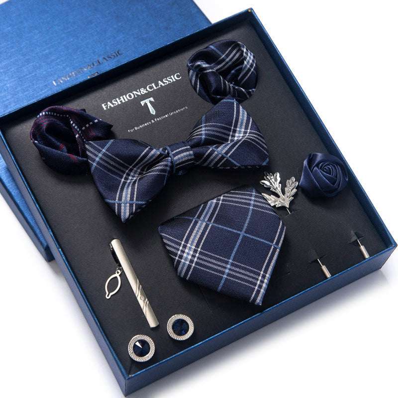 Tie 8-piece Set Formal Suit Men | Orazek UK Ltd