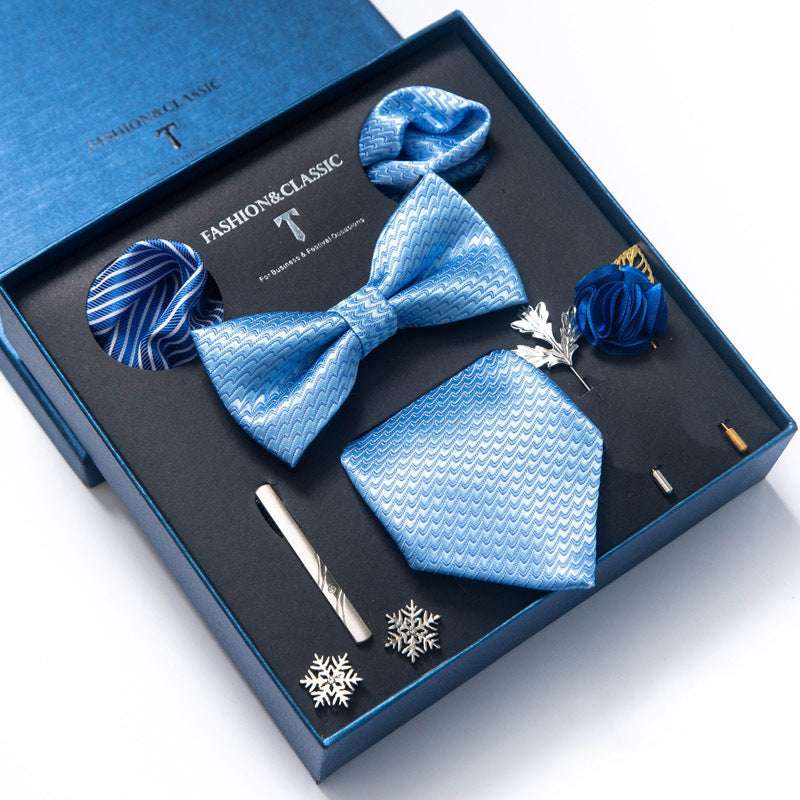 Tie 8-piece Set Formal Suit Men | Orazek UK Ltd