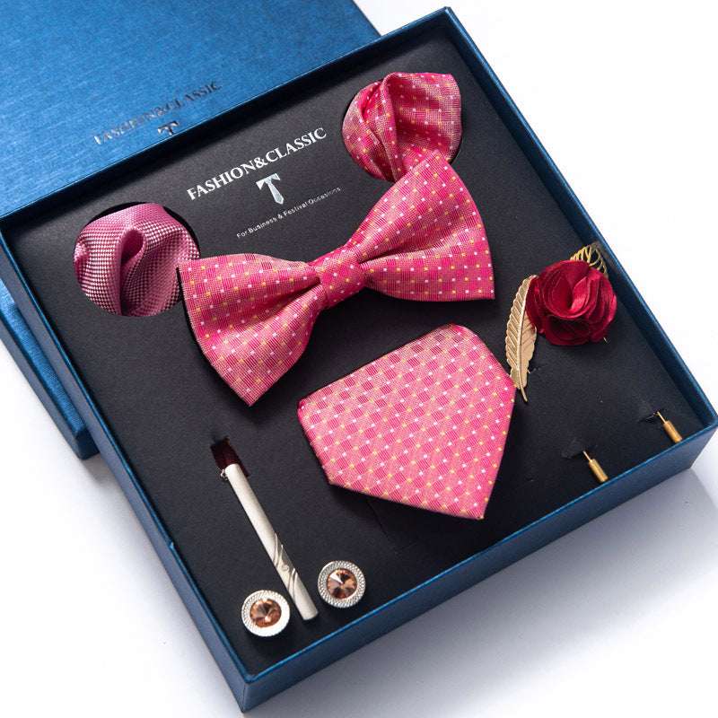 Tie 8-piece Set Formal Suit Men | Orazek UK Ltd