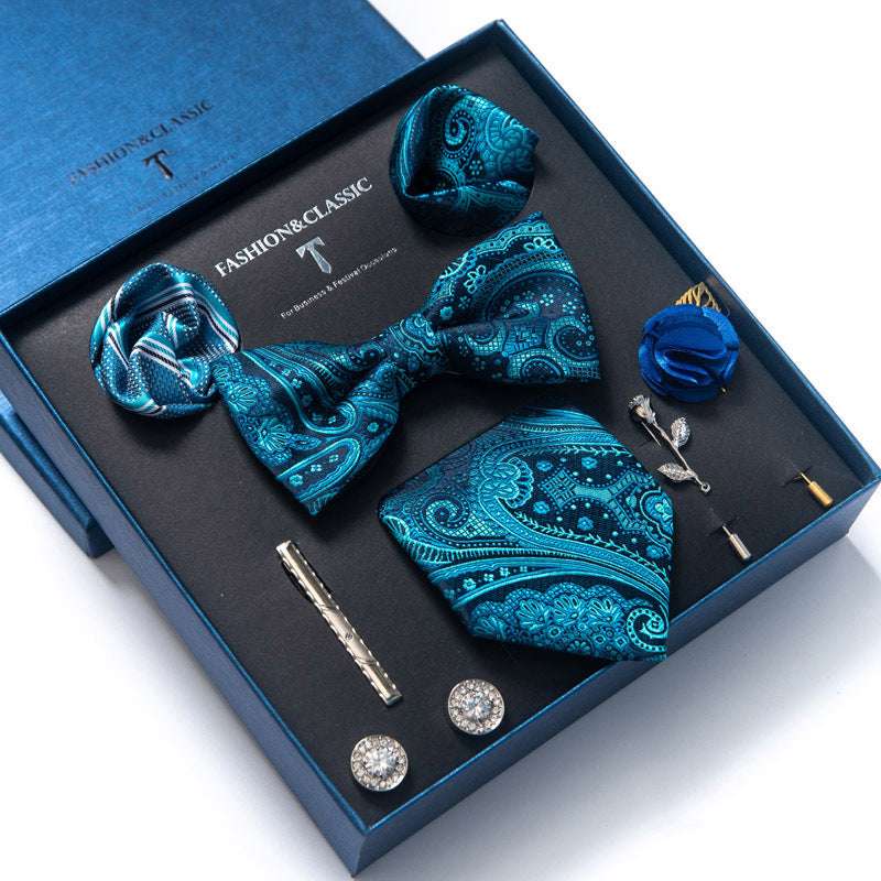 Tie 8-piece Set Formal Suit Men | Orazek UK Ltd
