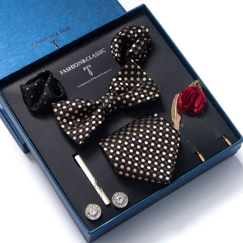 Tie 8-piece Set Formal Suit Men | Orazek UK Ltd