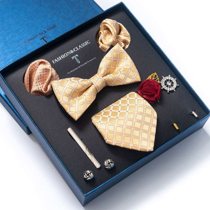 Tie 8-piece Set Formal Suit Men | Orazek UK Ltd
