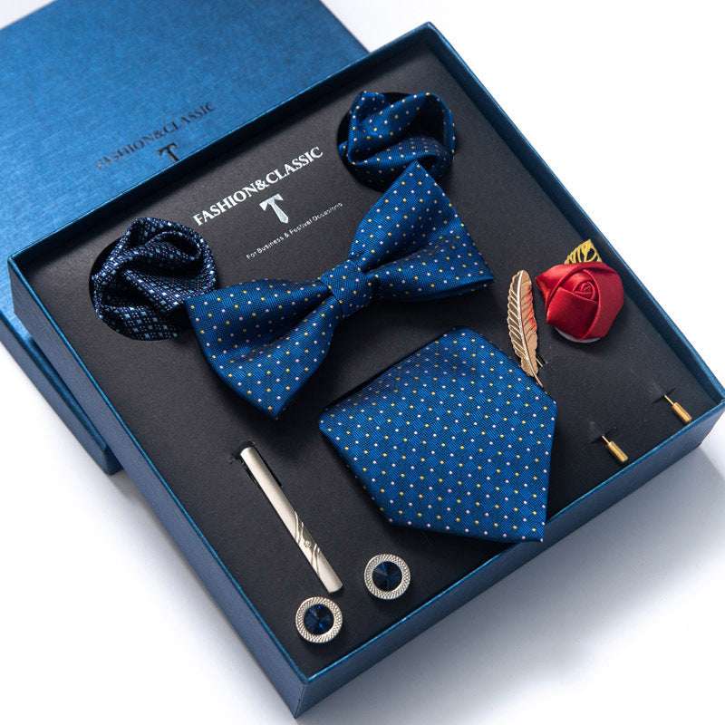 Tie 8-piece Set Formal Suit Men | Orazek UK Ltd