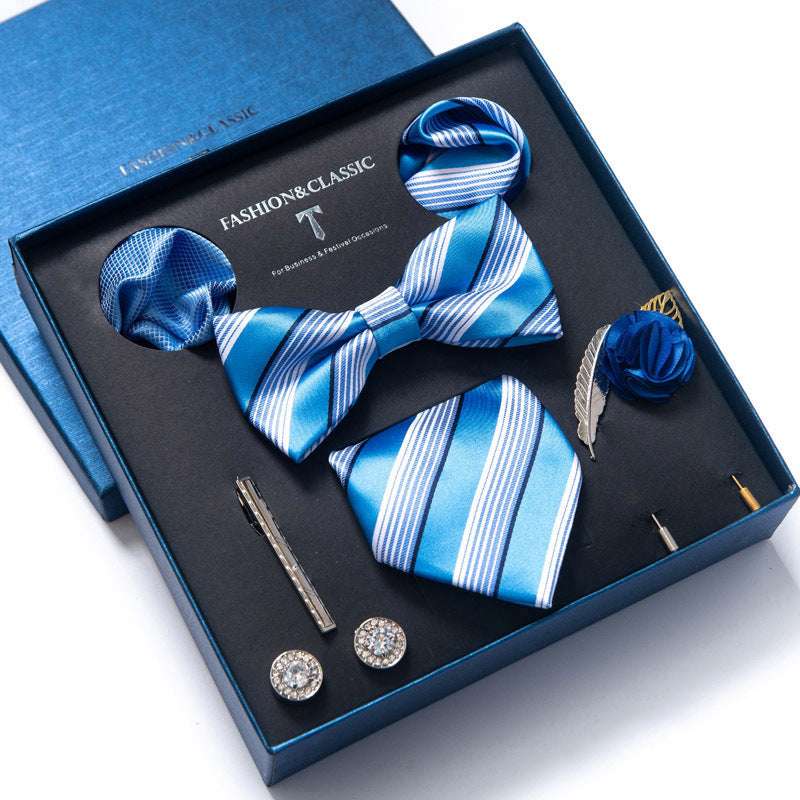 Tie 8-piece Set Formal Suit Men | Orazek UK Ltd