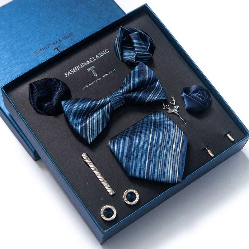 Tie 8-piece Set Formal Suit Men | Orazek UK Ltd