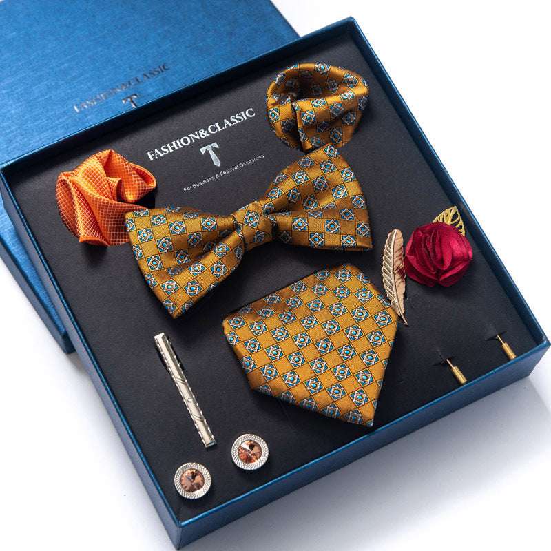 Tie 8-piece Set Formal Suit Men | Orazek UK Ltd