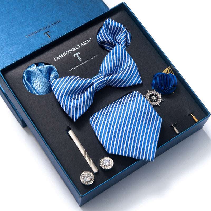 Tie 8-piece Set Formal Suit Men | Orazek UK Ltd