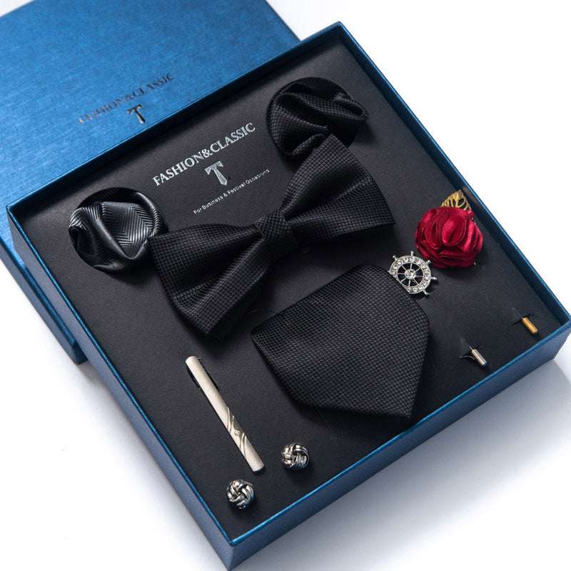 Tie 8-piece Set Formal Suit Men | Orazek UK Ltd