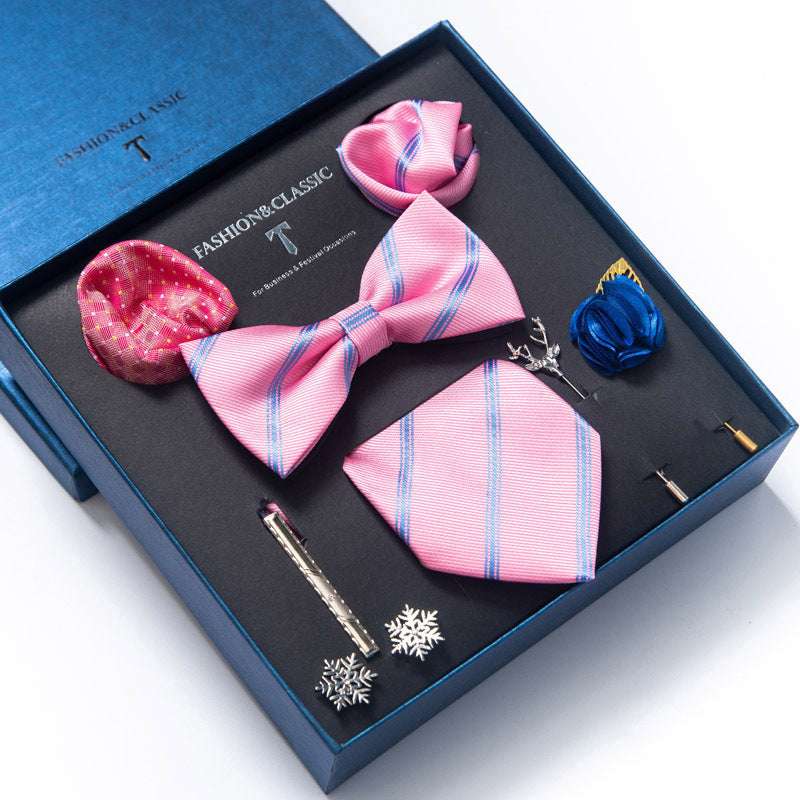 Tie 8-piece Set Formal Suit Men | Orazek UK Ltd