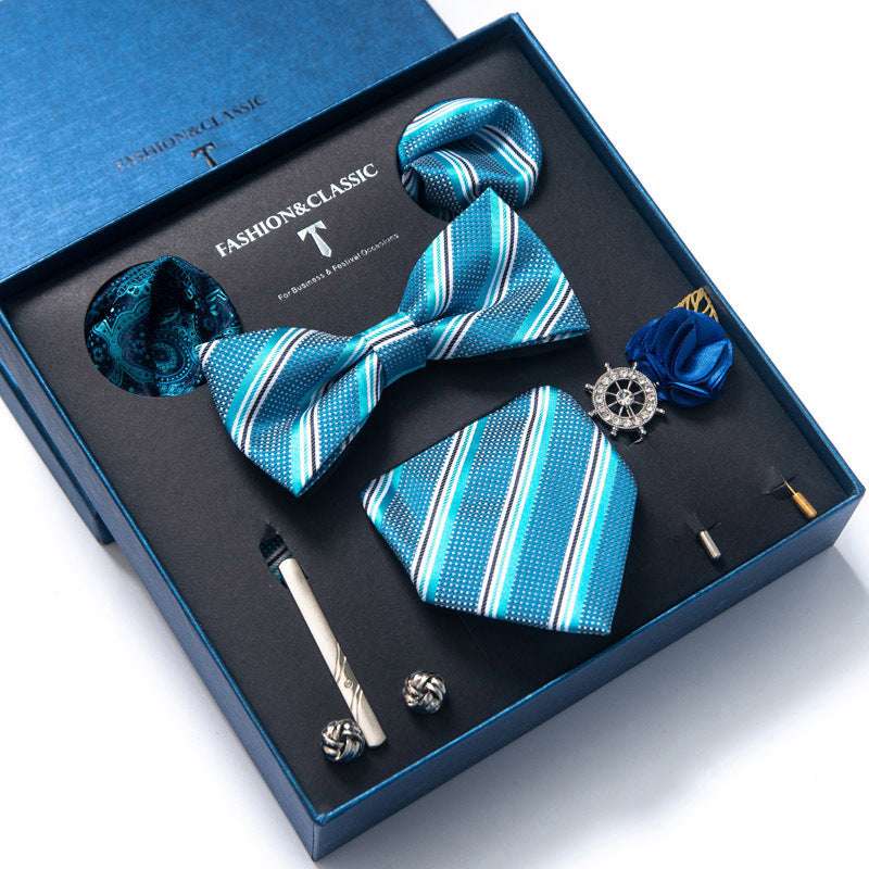 Tie 8-piece Set Formal Suit Men | Orazek UK Ltd