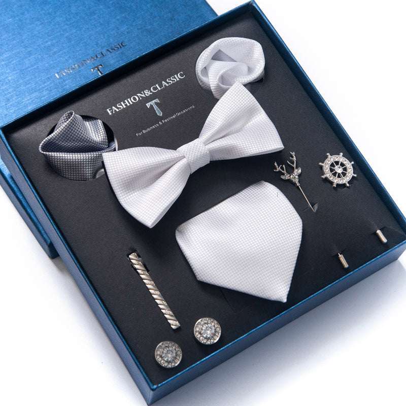 Tie 8-piece Set Formal Suit Men | Orazek UK Ltd
