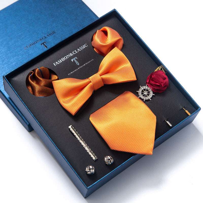 Tie 8-piece Set Formal Suit Men | Orazek UK Ltd