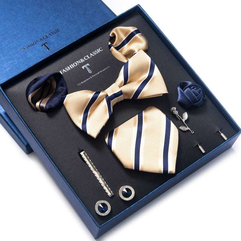 Tie 8-piece Set Formal Suit Men | Orazek UK Ltd