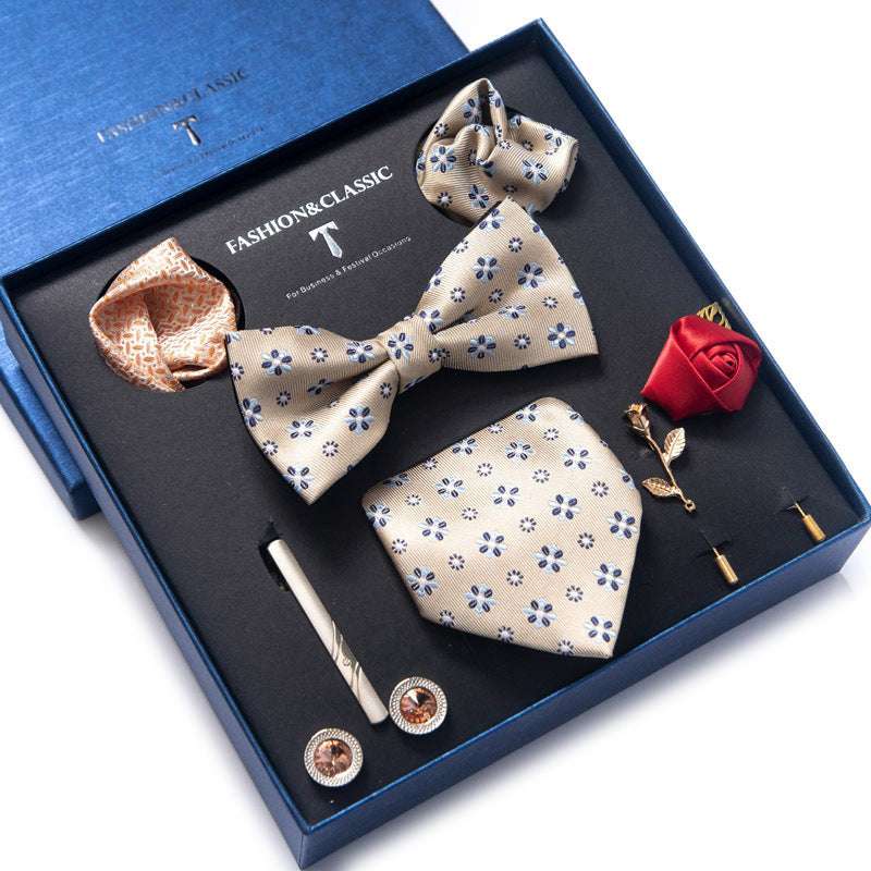 Tie 8-piece Set Formal Suit Men | Orazek UK Ltd