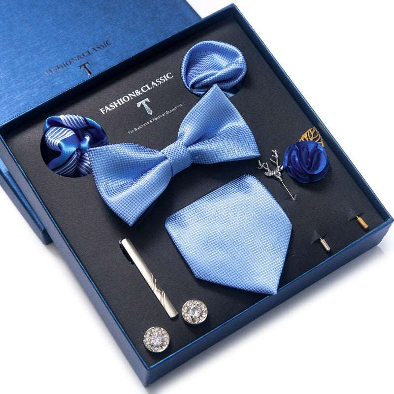 Tie 8-piece Set Formal Suit Men | Orazek UK Ltd
