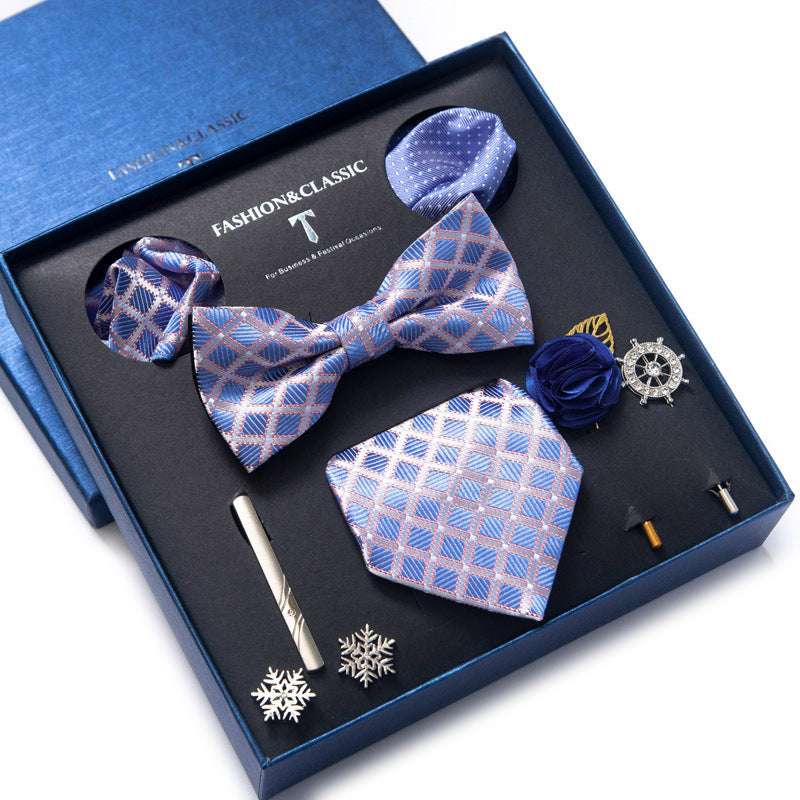 Tie 8-piece Set Formal Suit Men | Orazek UK Ltd