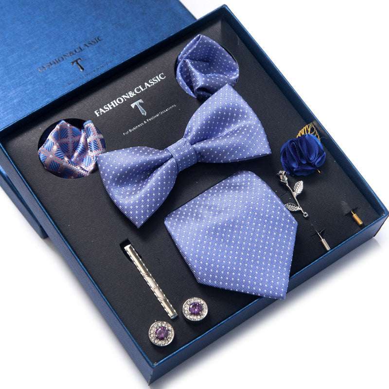 Tie 8-piece Set Formal Suit Men | Orazek UK Ltd