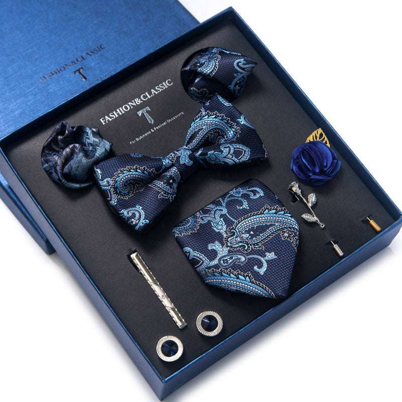 Tie 8-piece Set Formal Suit Men | Orazek UK Ltd
