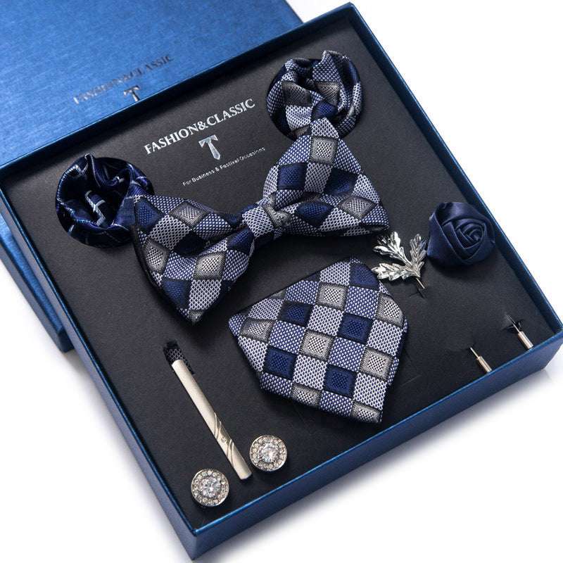 Tie 8-piece Set Formal Suit Men | Orazek UK Ltd
