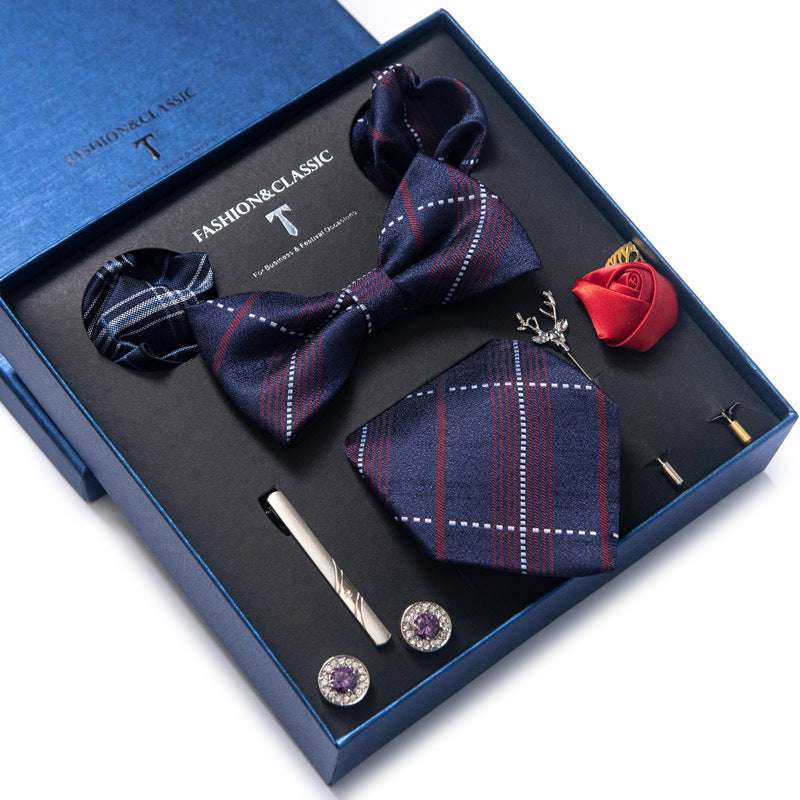 Tie 8-piece Set Formal Suit Men | Orazek UK Ltd